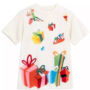 Adult Large New Disney Classics Christmas T-Shirt